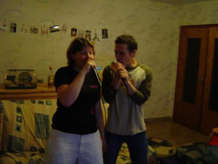 Moi et Cindy (une amie a claire)